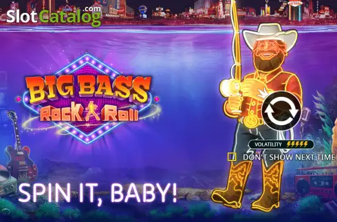 Скрин2. Big Bass Rock and Roll слот