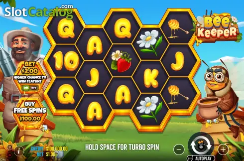 Скрин2. Bee Keeper слот