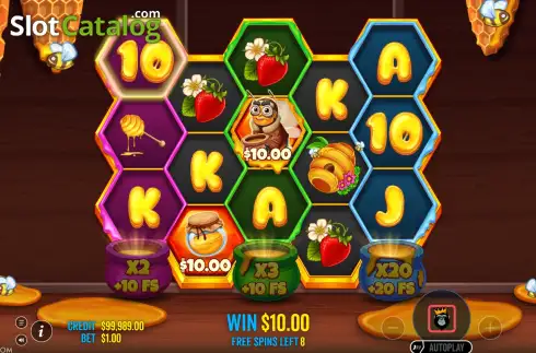 Скрин7. Bee Keeper слот