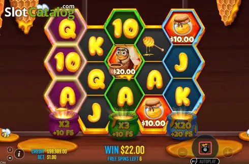 Скрин8. Bee Keeper слот