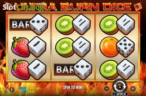 Скрин2. Ultra Burn Dice слот