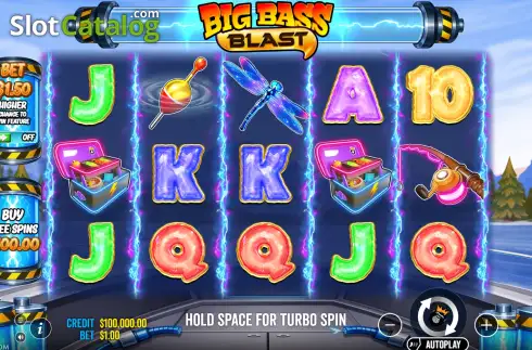 Скрин2. Big Bass Blast слот