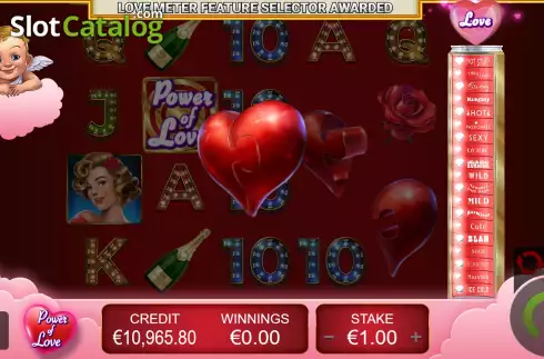 Скрин6. Power of Love слот