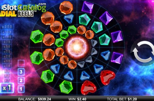 Скрин6. Hypernova Radial Reels слот