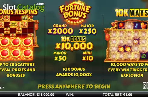Скрин2. Festival 10K Ways слот