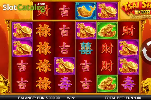 Скрин3. Tsai Shen 10K Ways Dream Drop слот