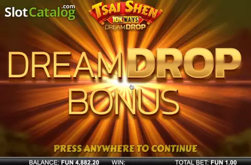 Скрин6. Tsai Shen 10K Ways Dream Drop слот