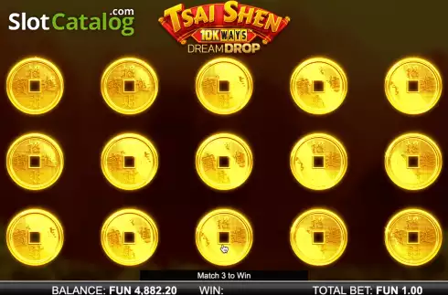 Скрин7. Tsai Shen 10K Ways Dream Drop слот