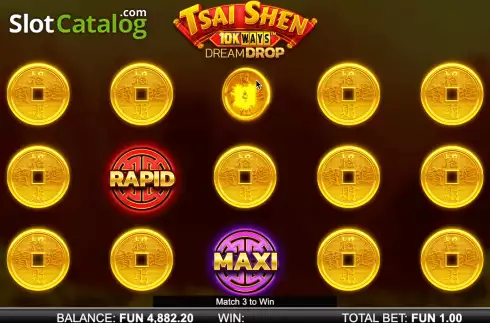 Скрин8. Tsai Shen 10K Ways Dream Drop слот