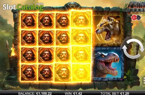 Скрин4. Primal Hunter Gigablox слот
