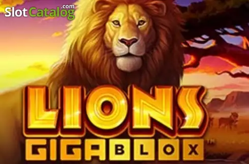 Lions GigaBlox логотип Lions GigaBlox логотип