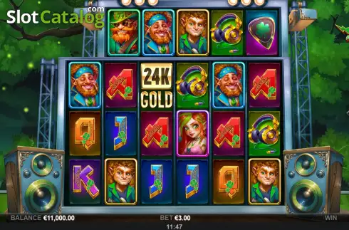 Скрин2. 24k Gold Shamrock On! слот
