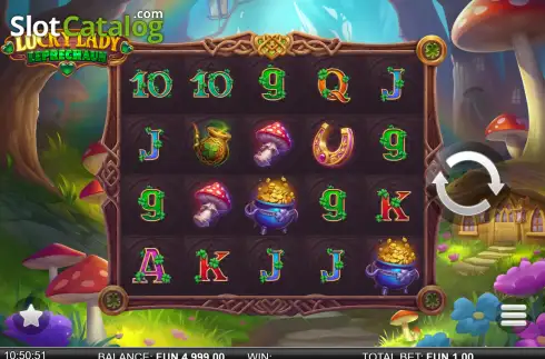 Скрин2. Lucky Lady Leprechaun слот
