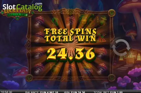 Скрин3. Lucky Lady Leprechaun слот