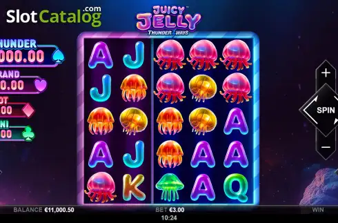 Скрин2. Juicy Jelly Thunder Ways слот