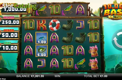 Скрин2. 10,000 Big Bass 10K Ways слот