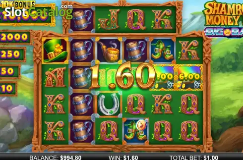 Скрин3. Shamrock Money Pot Big Bang слот