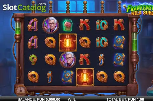 Скрин2. Frankenstein Wild Surge слот
