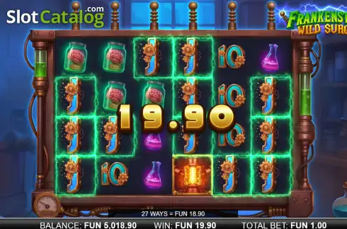 Скрин3. Frankenstein Wild Surge слот