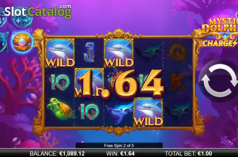 Скрин3. Mystic Dolphin Charge Up слот