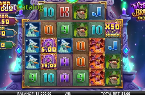 Скрин2. Wizbang Brawl 10K Ways слот
