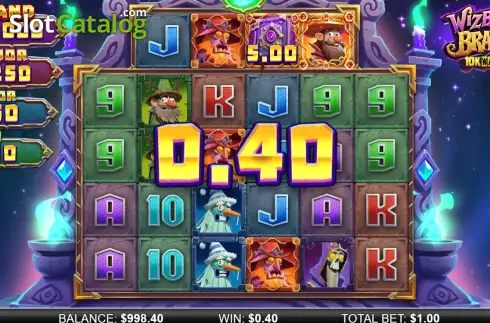 Скрин3. Wizbang Brawl 10K Ways слот