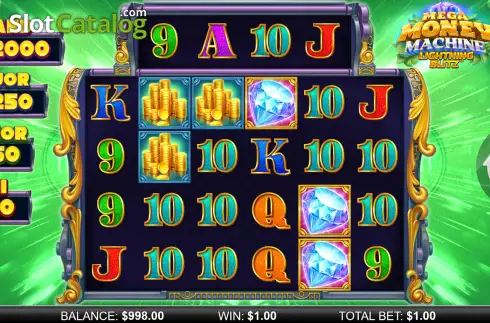 Скрин2. Mega Money Machine Lightning Blitz слот