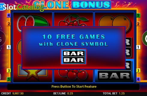 Скрин6. Clone Bonus слот