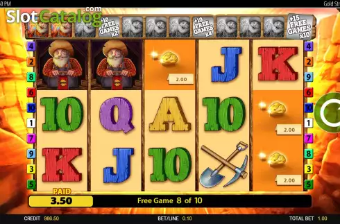 Скрин8. Gold Strike Bonanza слот