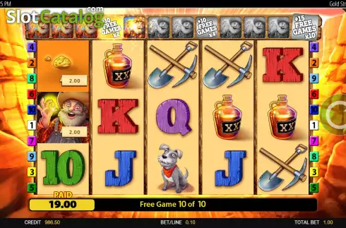 Скрин9. Gold Strike Bonanza слот