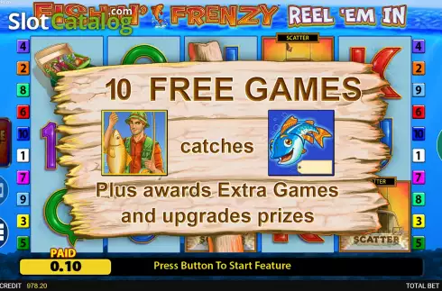 Скрин8. Fishin' Frenzy Reel 'Em In Fortune Play слот