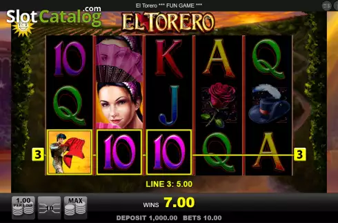 Скрин4. El Torero слот