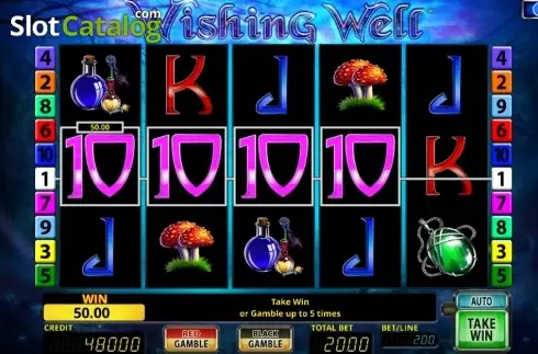 Скрин3. Wishing Well (Reel Time Gaming) слот