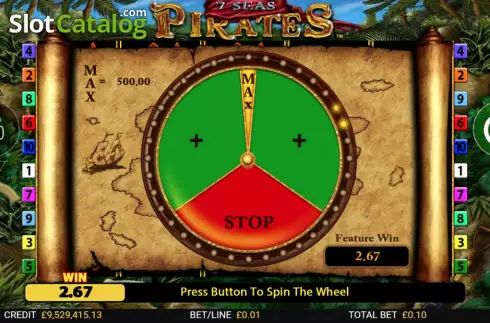 Скрин4. 7 Seas Pirates (Reel Time Gaming) слот