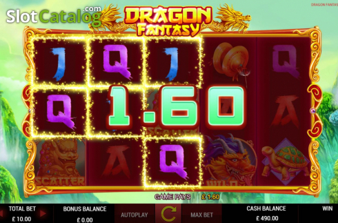 Скрин4. Dragon Fantasy слот