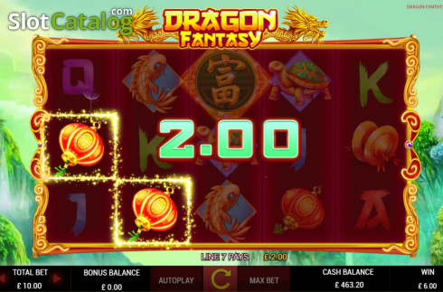 Скрин5. Dragon Fantasy слот