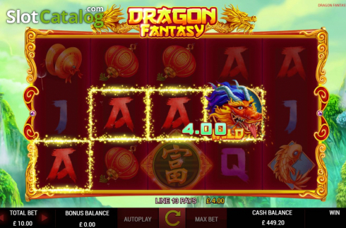 Скрин6. Dragon Fantasy слот