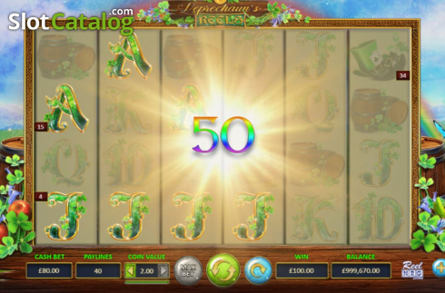 Скрин6. Leprechaun Reels слот