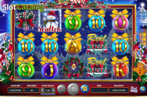 Скрин3. Reel Santa слот