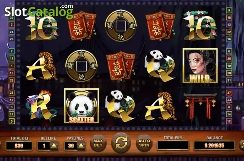 Скрин2. Shanghai Respin слот