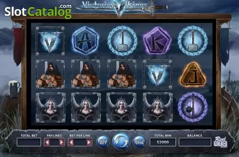 Скрин2. Victorious Vikings слот