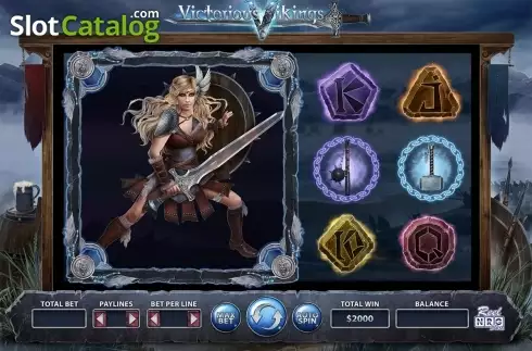 Скрин3. Victorious Vikings слот