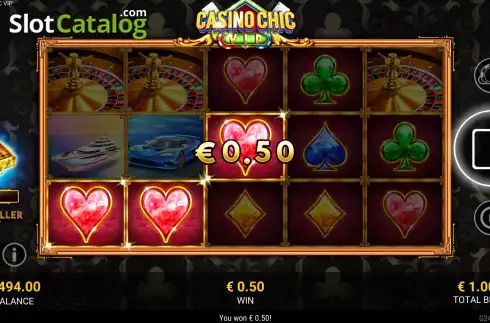 Скрин3. Casino Chic VIP слот