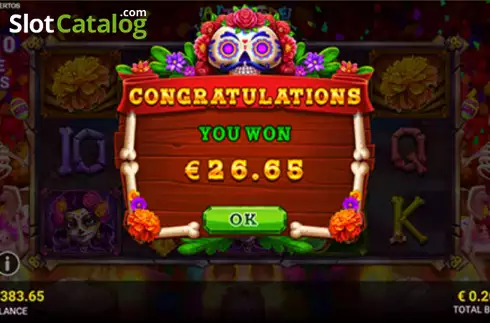 Скрин3. Altar De Muertos слот