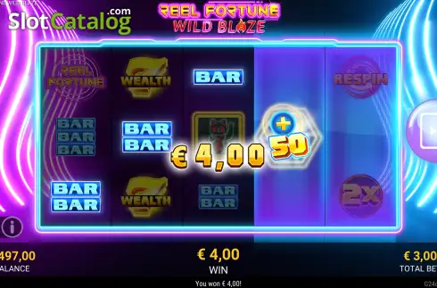 Скрин3. Reel Fortune Wild Blaze слот