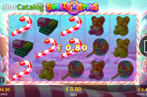 Скрин3. Sweets & Spins (Reevo) слот