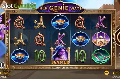 Скрин2. Her Genie Ways слот