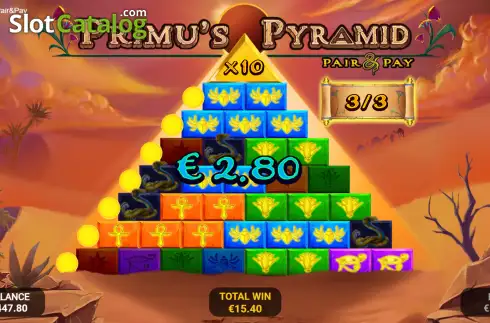 Скрин3. Primu's Pyramid слот