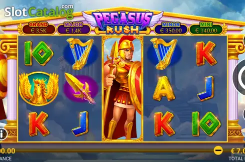 Скрин2. Pegasus Rush слот