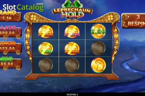 Скрин3. Leprechaun Hold слот